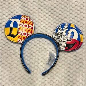 disney 2021 themed leather mickey ears
